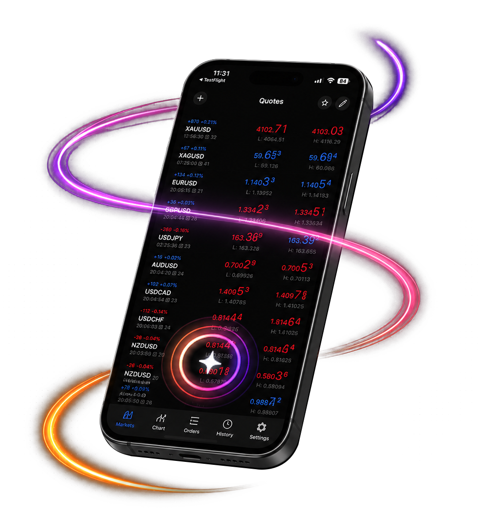 Metafix mobile app screens